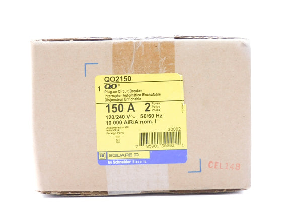 SQUARE D QO2150 120/240V 150A NSFS