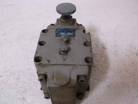 SPERRY-VICKERS F3XG-10-3F-21 PRESSURE RELIEF VALVE * USED *