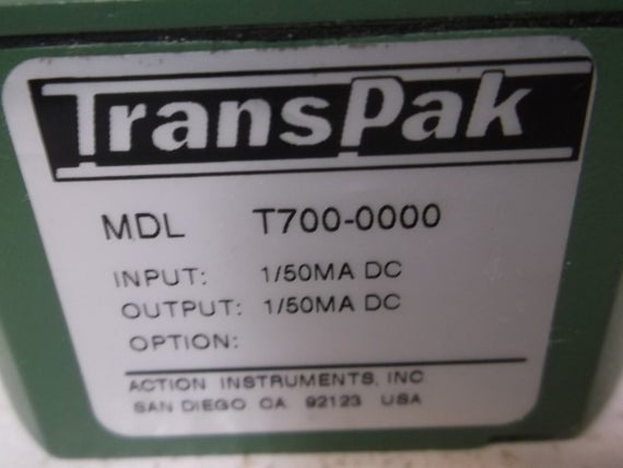 TRANSPAK T700-0000 LOOPED POWERED ISOLATOR * NEW IN BOX *