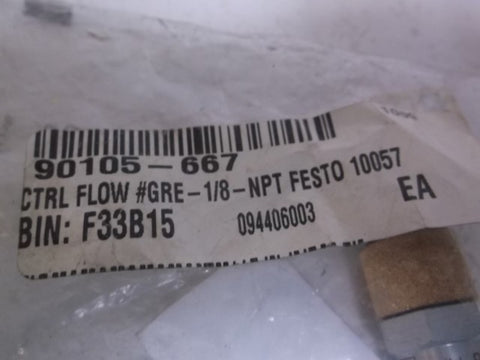 FESTO 10057 EXH CONTROL VALVE * NEW IN A BAG *