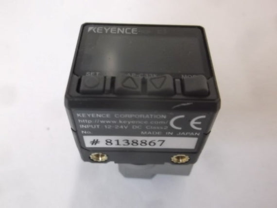 KEYENCE AP-C33K PRESSURE SENSOR DIGITAL DISPLAY * NEW NO BOX *