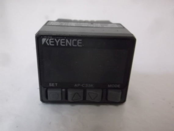 KEYENCE AP-C33K PRESSURE SENSOR DIGITAL DISPLAY * NEW NO BOX *