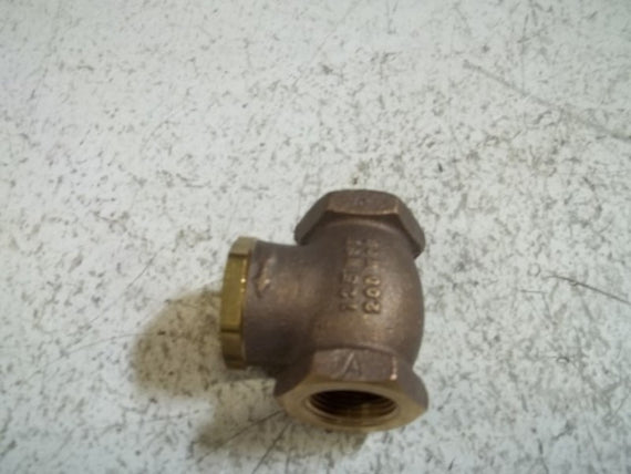 UNITED 5111003 3/4" 125 WSP VALVE * NEW NO BOX *