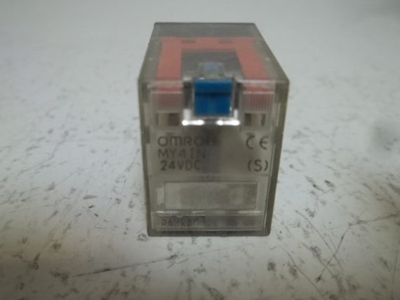 OMRON MY4IN RELAY 24VDC * USED *