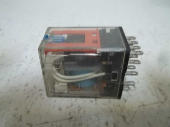 OMRON MY4IN RELAY 24VDC * USED *