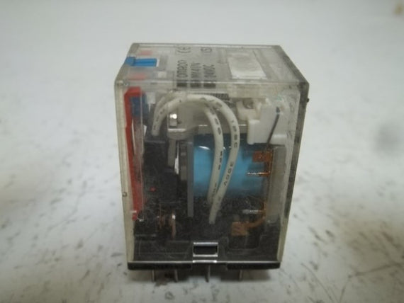 OMRON MY4IN RELAY 24VDC * USED *