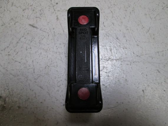 RED SPOT RS63 FUSE HOLDER * USED *