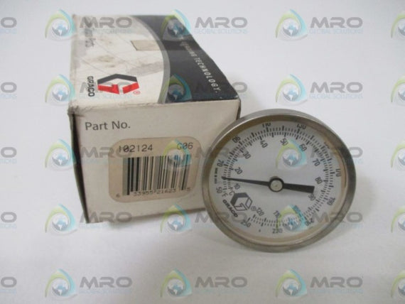 GRACO 102124 TEHRMOMETER * NEW IN BOX *