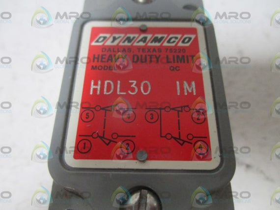 DYNAMCO HDL30 LIMIT SWITCH * NEW NO BOX *