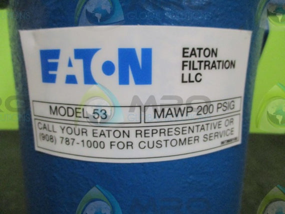 EATON MODEL 53 MAWP FILTRATION STRAINER 200 PSIG * NEW IN BOX *