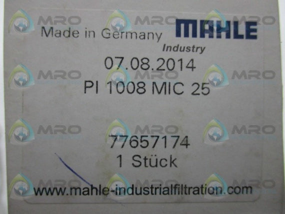 MAHLE PI 1008 MIC 25 HYDRAULIC FILTER * NEW IN BOX *