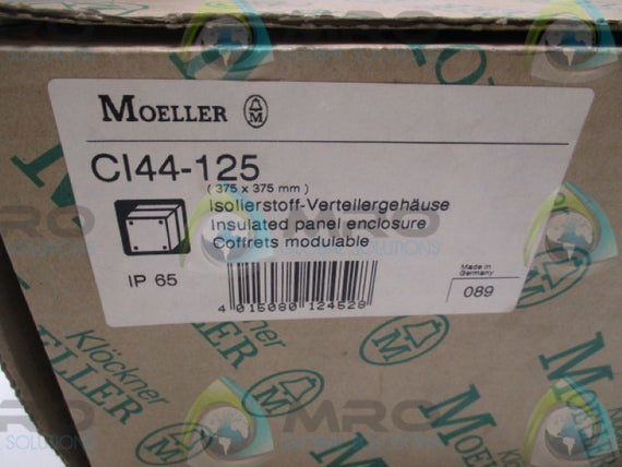 KLOCKNER MOELLER CI44-125 INSULATING PANEL ENCLOSURE * NEW IN BOX *