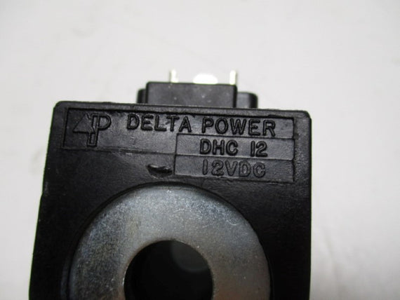 DELTA POWER DHC12 COIL 12VDC * USED *