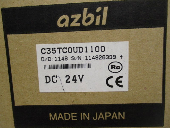 AZBIL SDC35 C35TC0UD1100 DIGITAL INDICATOR CONTROLLER 24VDC * NEW IN BOX *