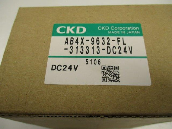 CKD AB4X-9632-FL-313313-DC24V * NEW IN BOX  *