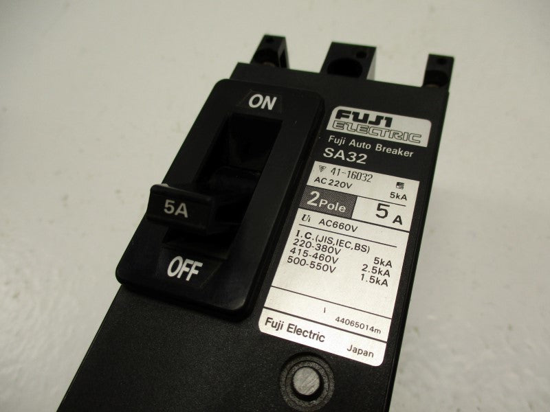 Fuji Electric Sa32 Circuit Breaker 5a Nsnp Mro Global Solutions