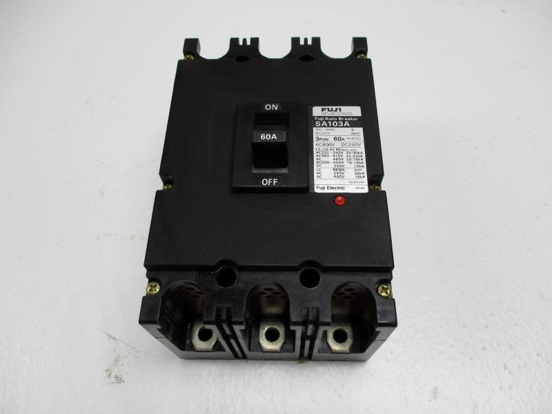 Fuji Electric Sa103a Circuit Breaker 60a Nsnp Mro Global Solutions