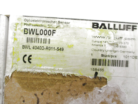 BALLUFF BWL4040D-R011-S49 NSMP