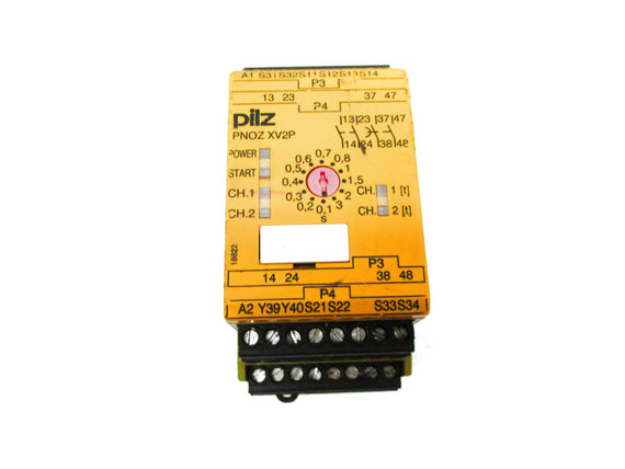 PILZ PNOZ-XV2P-3/24VDC-2N/O-2N/OT 24VDC 240VAC UNMP