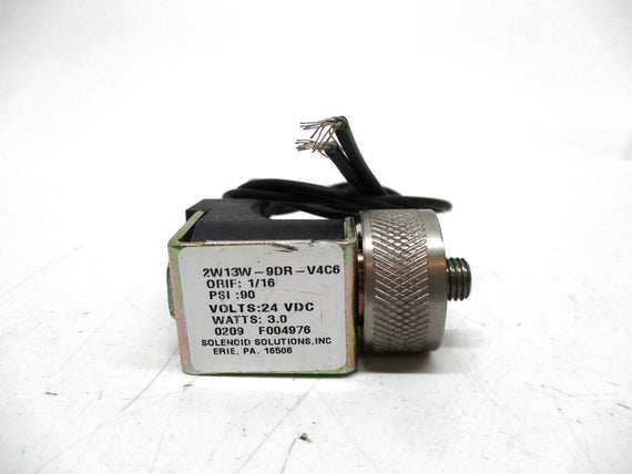 SOLENOID SOLUTIONS 2W13W-9DR-V4C6 24VDC 90PSI NSNP