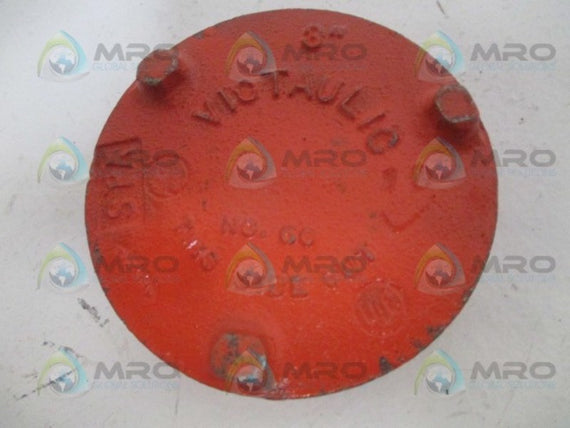 VICTAULIC NO. 60 DUCTILE IRON CAP 3" *NEW NO BOX*