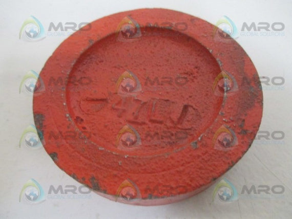 VICTAULIC NO. 60 DUCTILE IRON CAP 2-1/2" *NEW NO BOX*