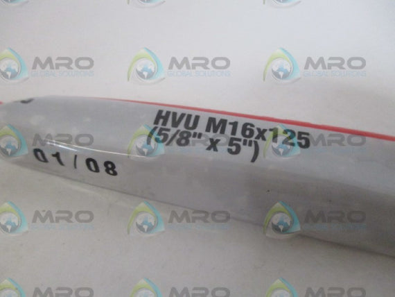 HILTI HVU M16X125 (5/8"X5") ADHESIVE CAPSULE 1007091 *NEW IN FACTORY BAG*