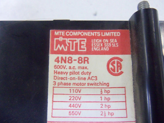 MTE 4N8-8R *USED*