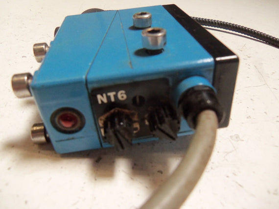 SICK NTL6-B12 PHOTOELECTRIC SENSOR (AS PICTURED) *USED*