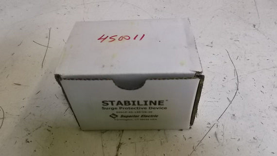 STABILINE DIN1P-40-120-1G-30 SURGE SUPPRESSOR *NEW IN BOX*