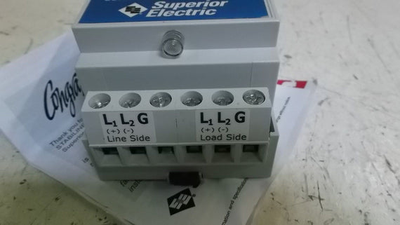 STABILINE DIN1P-40-120-1G-30 SURGE SUPPRESSOR *NEW IN BOX*