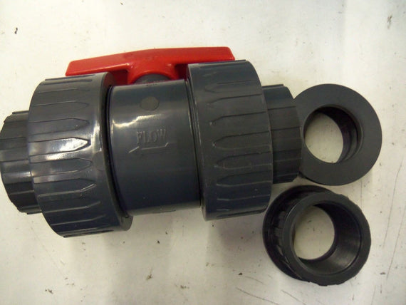 THERMOPLASTIC VALVES INC. DN50 BALL VALVE *NEW IN BOX*