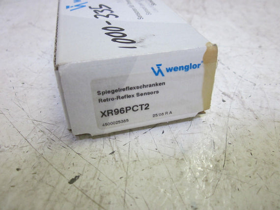 WENGLOR XR96PCT2 RETRO-REFLEX SENSOR 10-30VDC *NEW IN BOX*